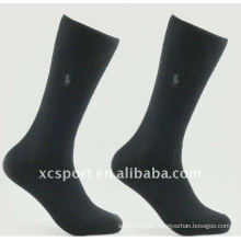 2014 Cheap New Popular Winter Custom Design Soft Black Business Dressing Spandex Breathable Men Sock